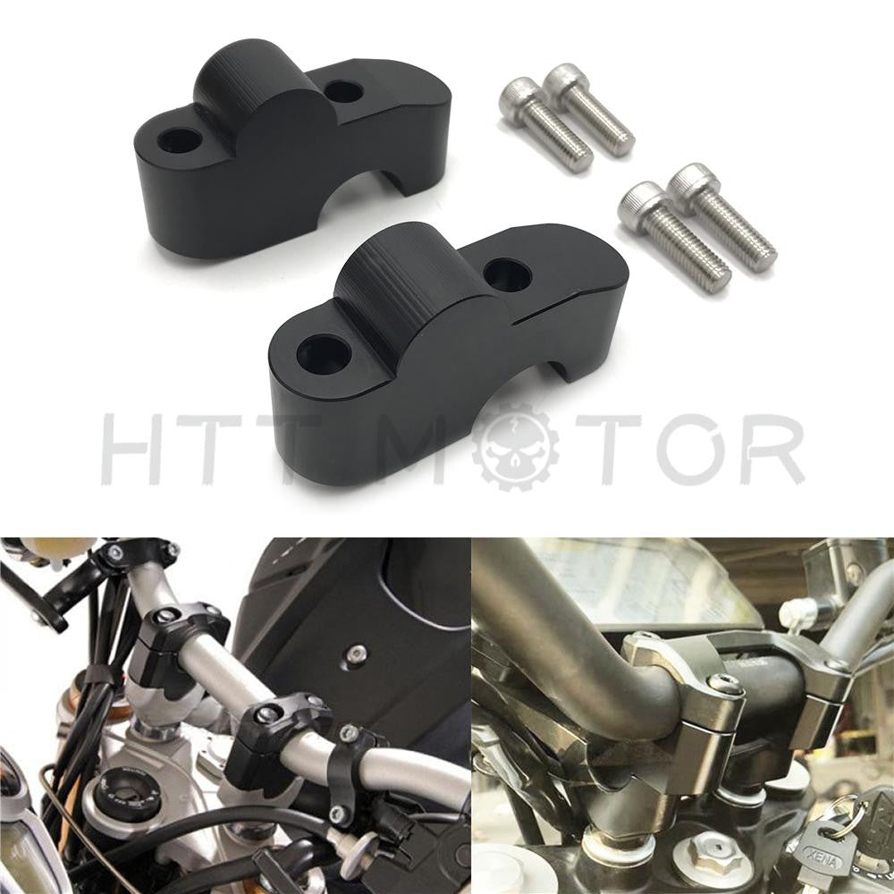 Handle Bar Clamp Raised Extend Handlebar Mount Riser For KTM DUKE 390 2017 2018
