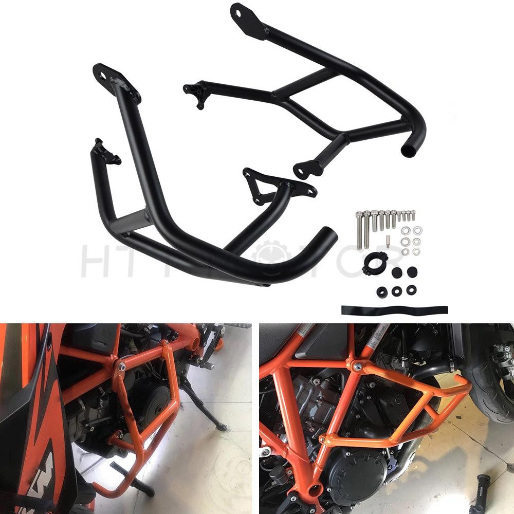 For KTM 1290 Super Duke R GT 2014-2018 Sides Crash Bar Hoop Frame Bumper Guard