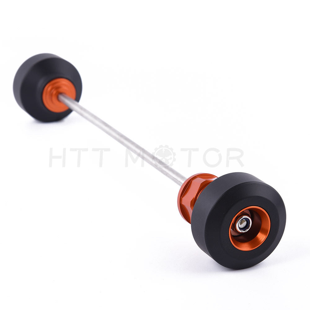Rear Axle Fork Wheel Crash Slider Protector for KTM Duke 690 13-18 690R 12-14