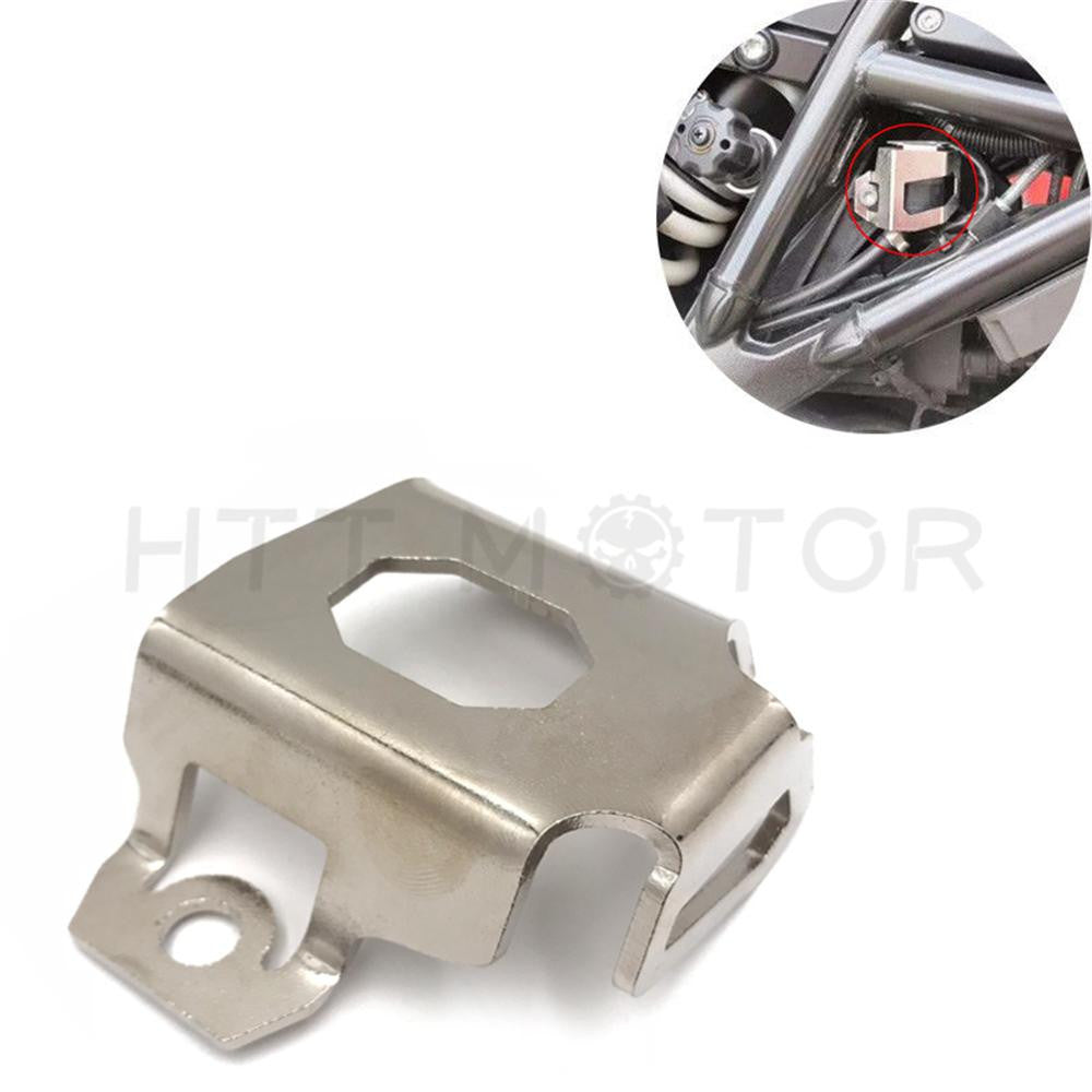 Brake Fluid Oil Reservoir Guard for Ducati Multistrada 1200 BMW F650GS/G650GS Silver