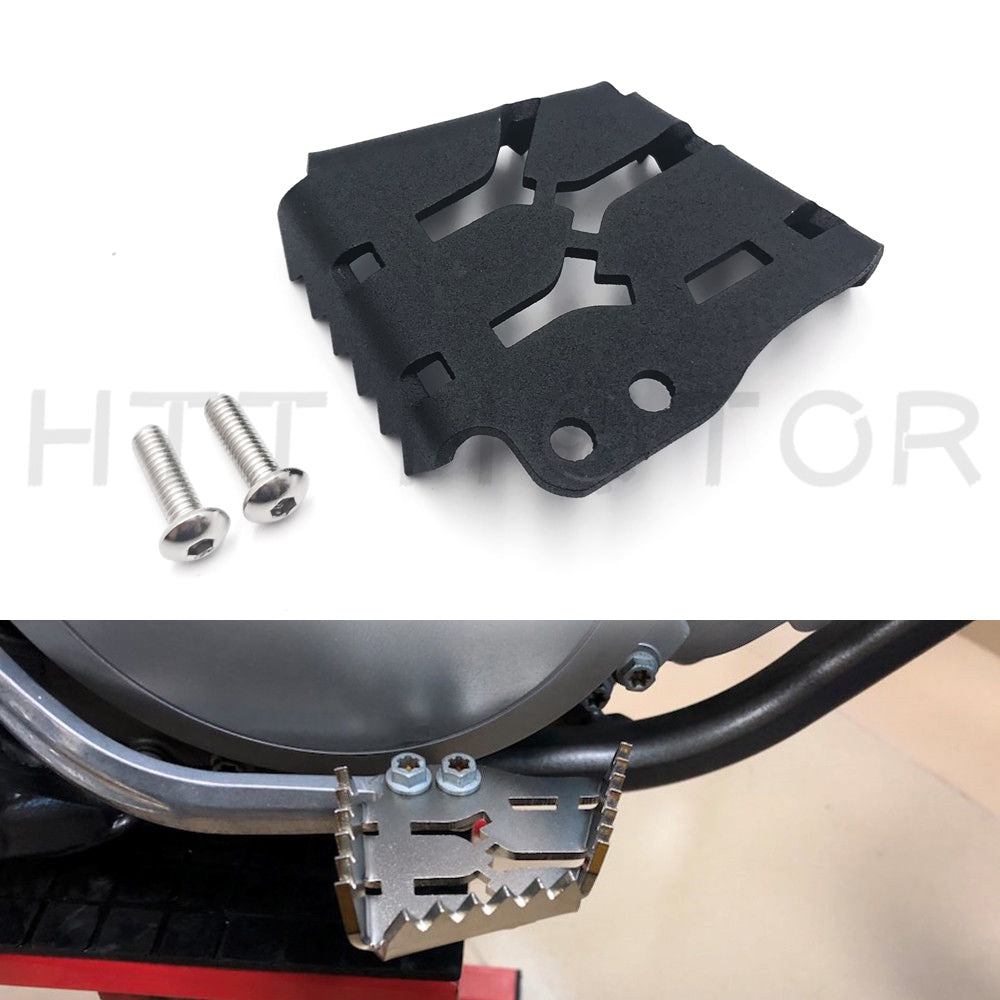 Rear Brake Pedal Tip Plate & mount bolt for KTM 690 950 990 1050 1190 1290 Black