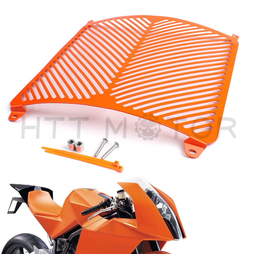 Radiator Grille Cover Guard Shield Protector For KTM RC8 08-16 RC8R 11-16 ORANGE