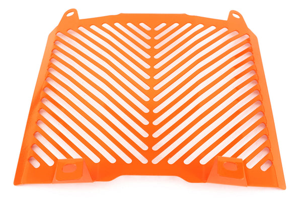 HTTMT Radiator Grille Protection Water Tank Guard for KTM 690 Duke 2012-2017 Orange