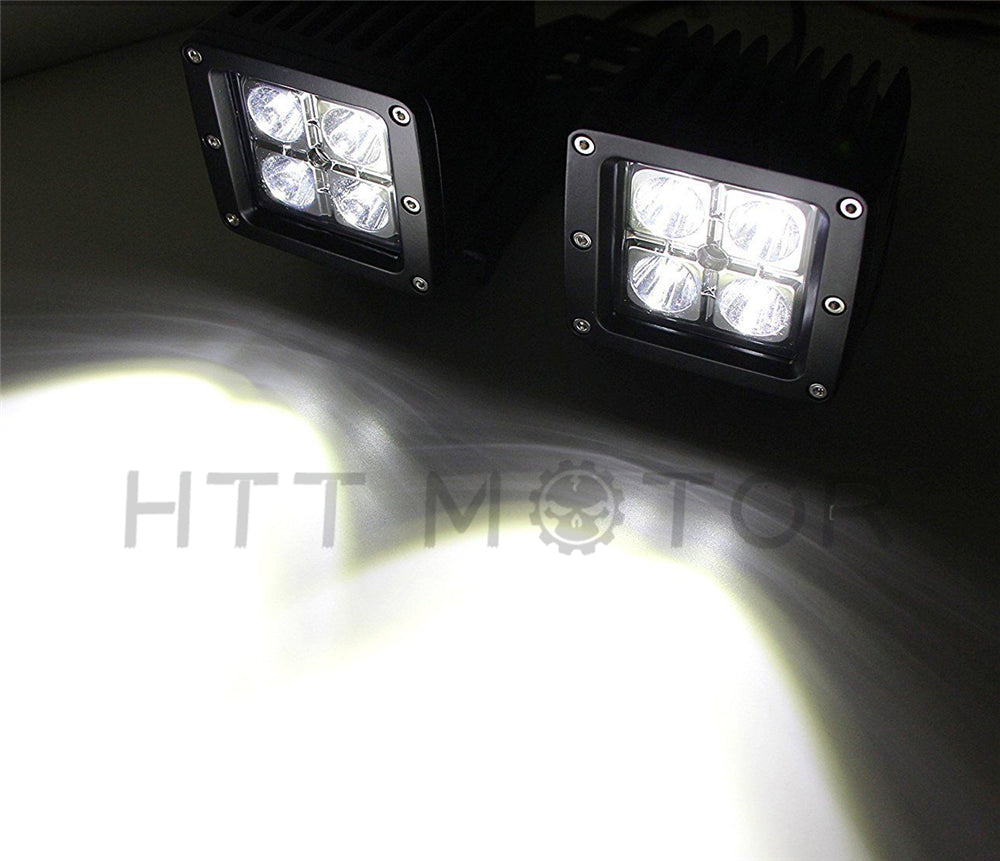 mr fog switch vapes HTTMT- For 13-17 18 Dodge RAM1500 80W Dual LED Pods Foglight Location Bracket Wiring