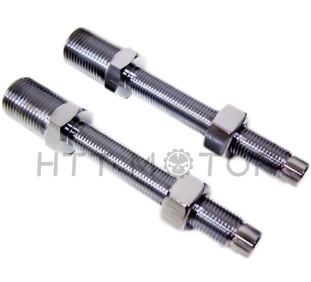 HTTMT- For 00-16 HARLEY SOFTAIL REAR 1-2" ADJUSTABLE SUSPENSION LOWERING KIT STAINLESS STEAL