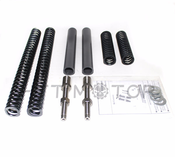 HTTMT- Slammer Kit Fork Springs 1-2" lowering kit For 00-16 Harley Softail FXST FLST