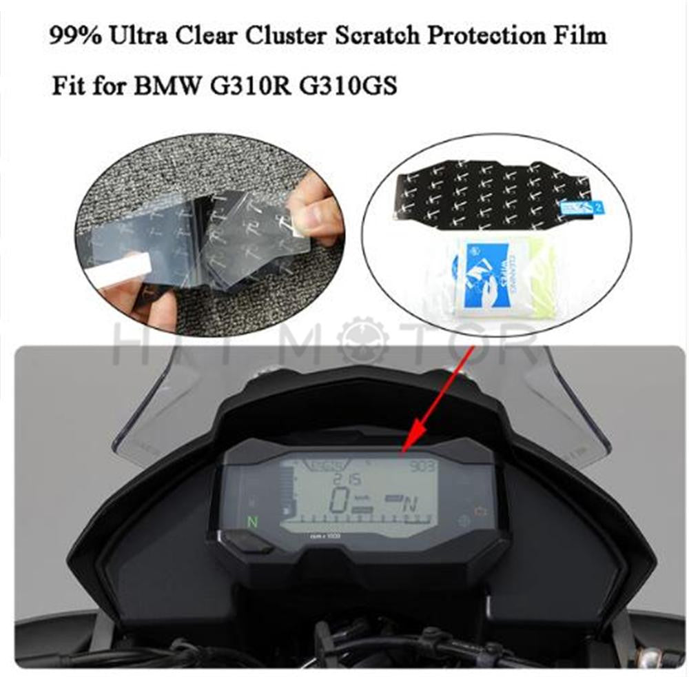 BMW Motorcycle Speedometer Cluster Scratch Protection Film For G310R G310GS