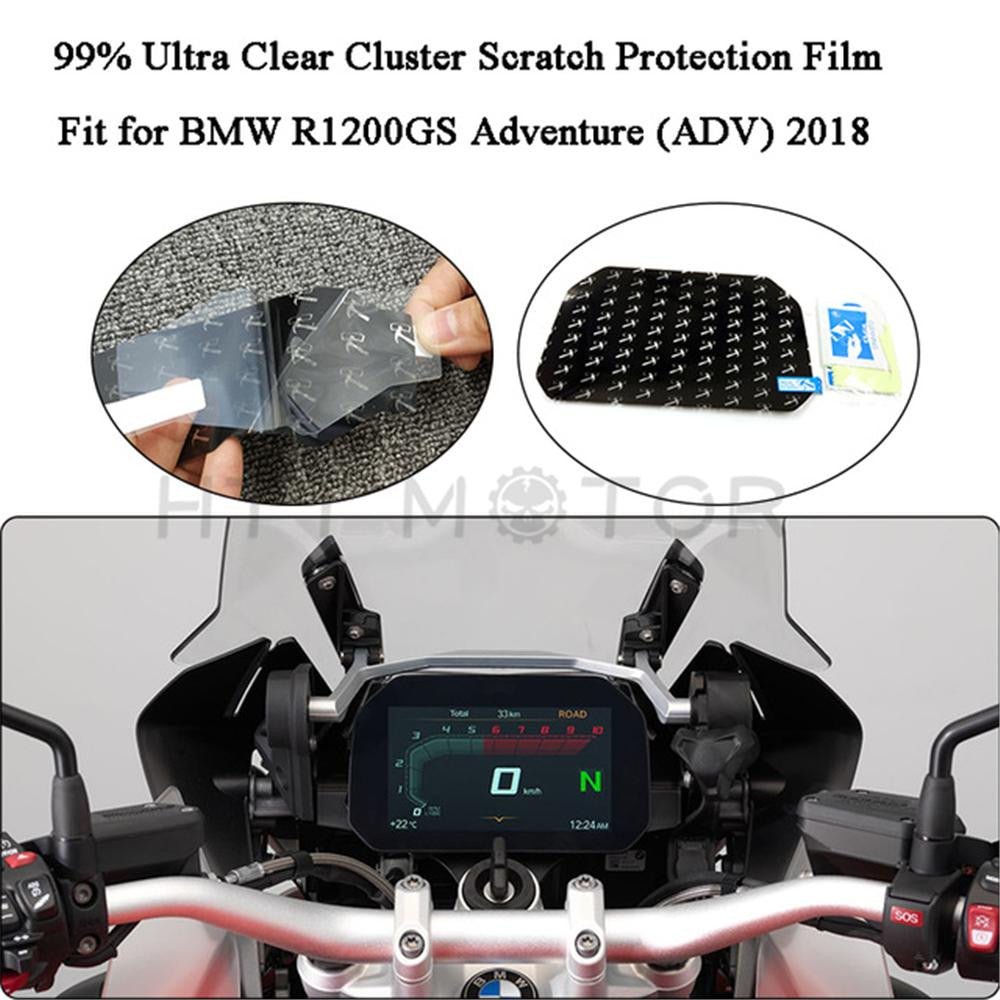 BMW R1200GS Connectivity TFT Cluster Scratch Protection Film Screen Protector