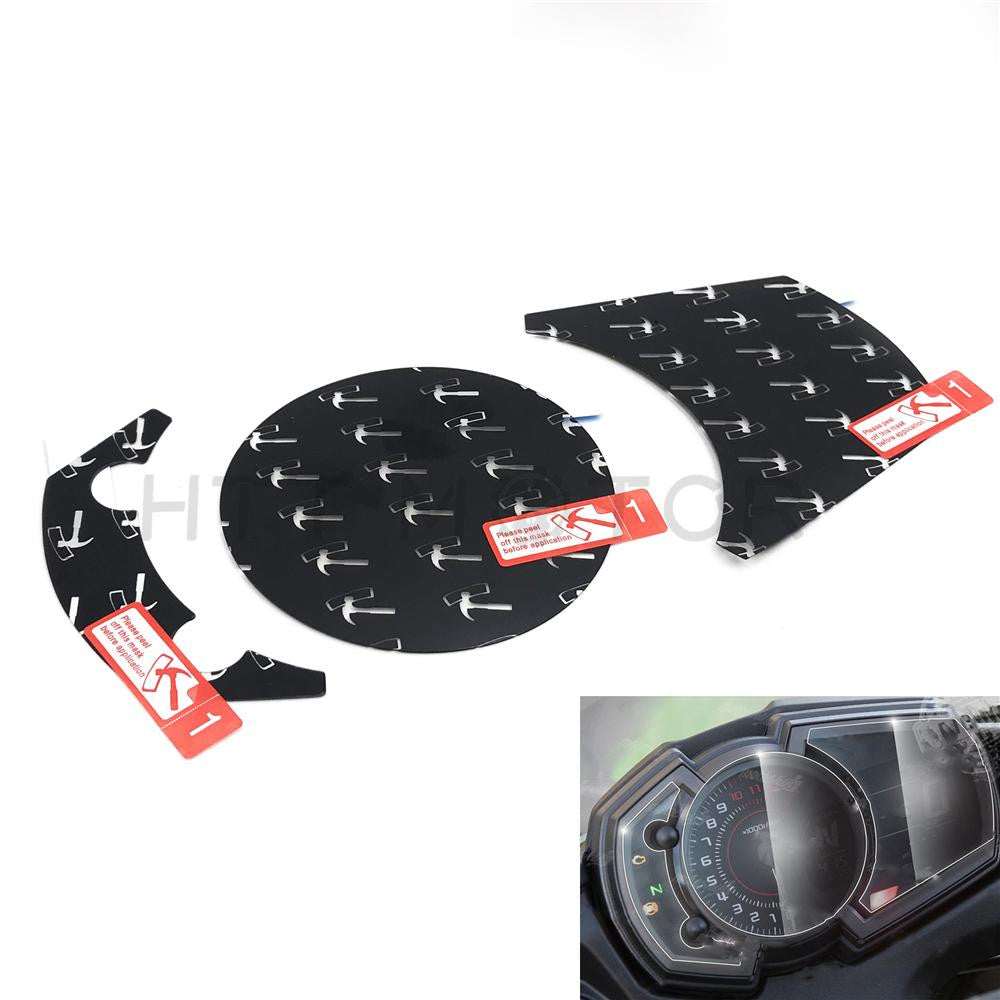 Cluster Scratch Protection Film / Screen Protector for Kawasaki NINJA 650 - 2017