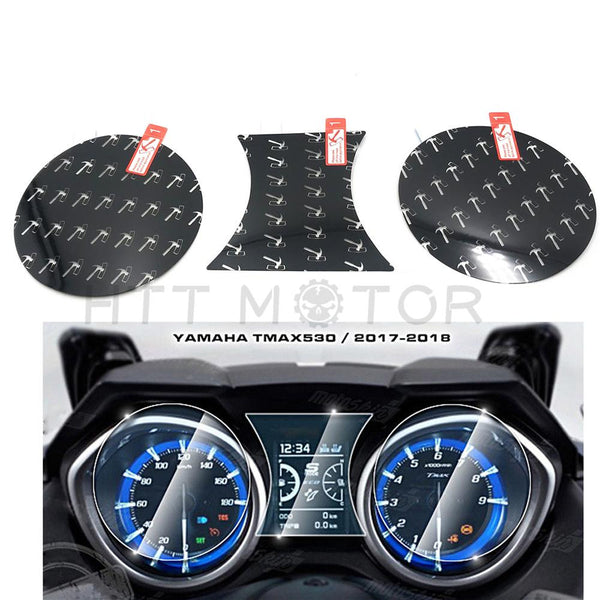 Cluster Scratch Protection Film / Screen Protector for Yamaha TMAX530 2017-2018
