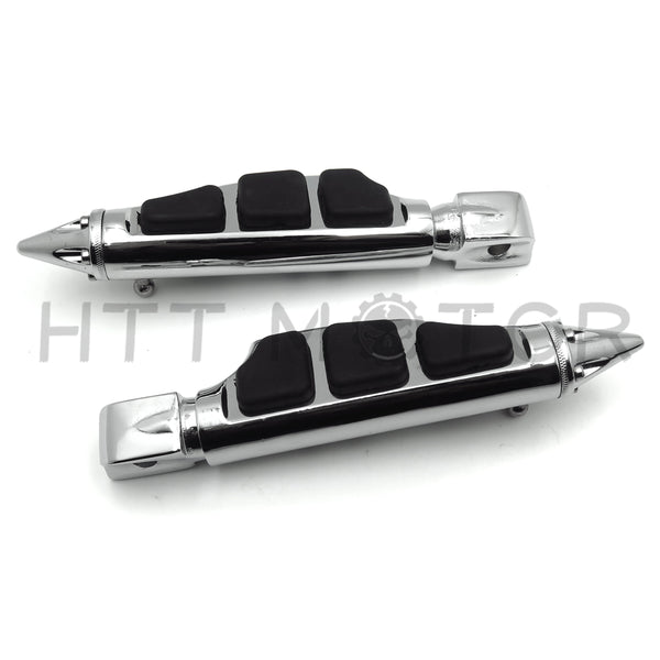 Stiletto spike Footpegs Rear For Kawasaki Vulcan 900 Classic Suzuki Boulevard M95