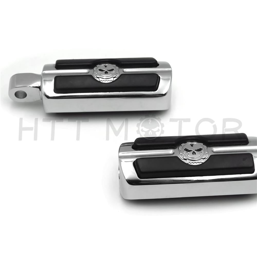 Custom Skull Footpeg For Suzuki Boulevard Intruder S83 VS1400 Marauder 800 VZ800