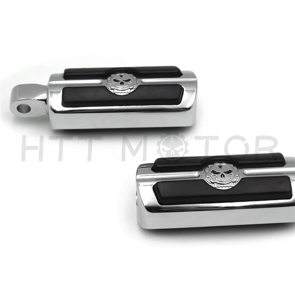 Custom Skull Footpeg For Suzuki Boulevard Intruder S83 VS1400 Marauder 800 VZ800