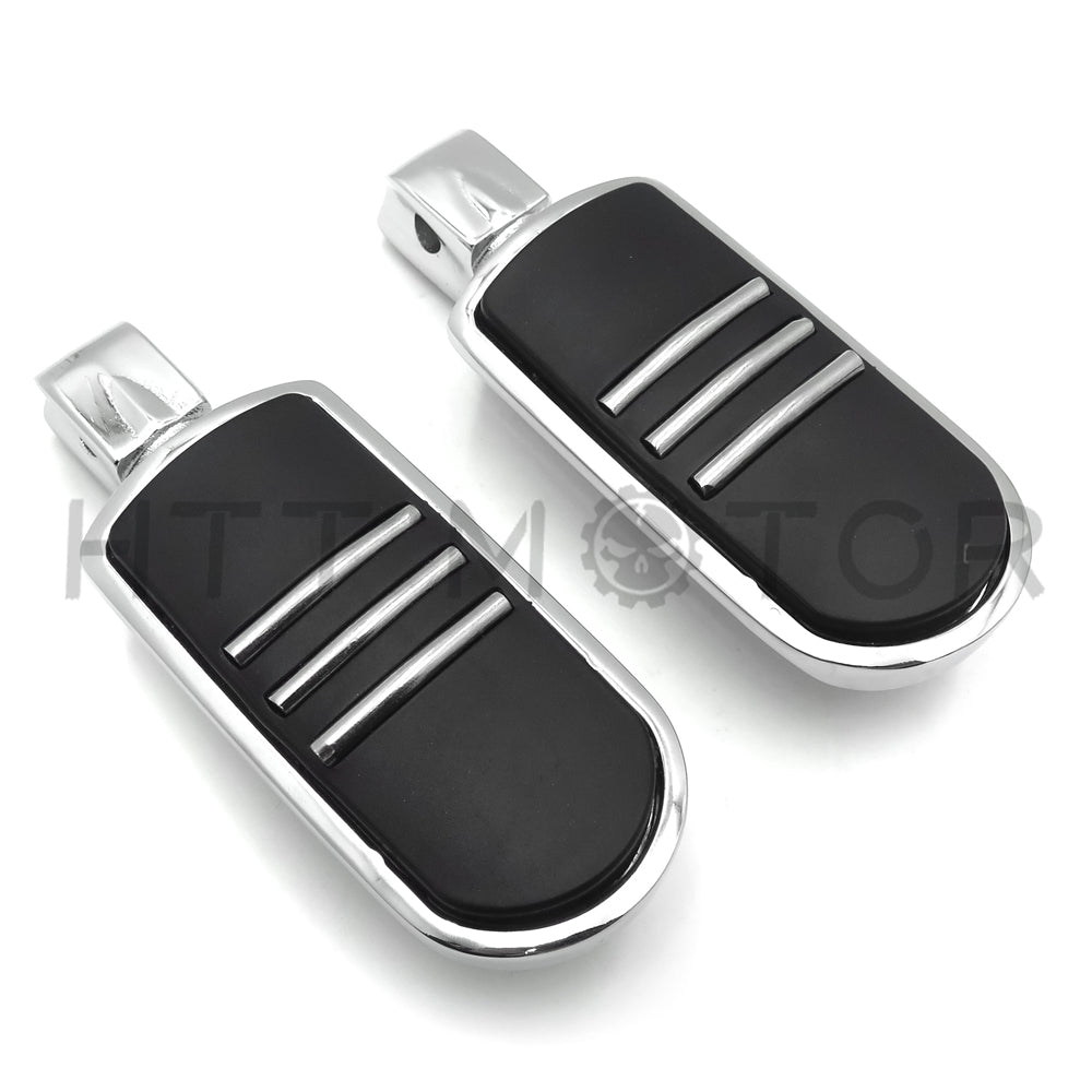 Steamliner Chrome Footpeg Footrest For Kawasaki Rear Vulcan 1500 1600 1700 Classic