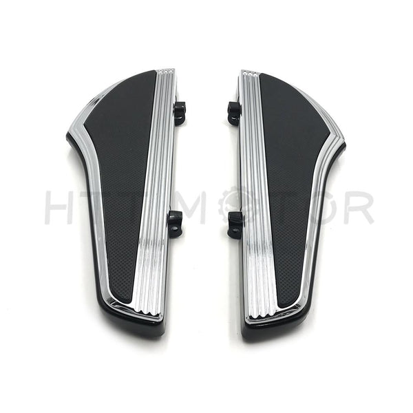 Front Driver Footboard Shark Fin For Harley Road King 09-13 Trike 00-17 Softail