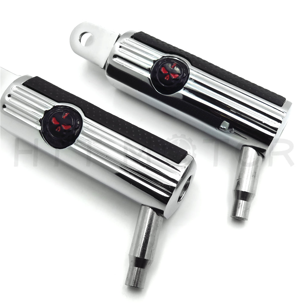 Skull Footpeg footpegs for Honda Stateline Shadow VLX VTX1300C VTX1800C VTX1800F