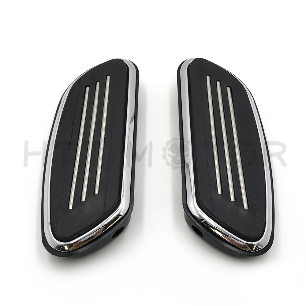 Streamline Passenger Foot Floor board For Harley Touring Road Street Glide 93-19