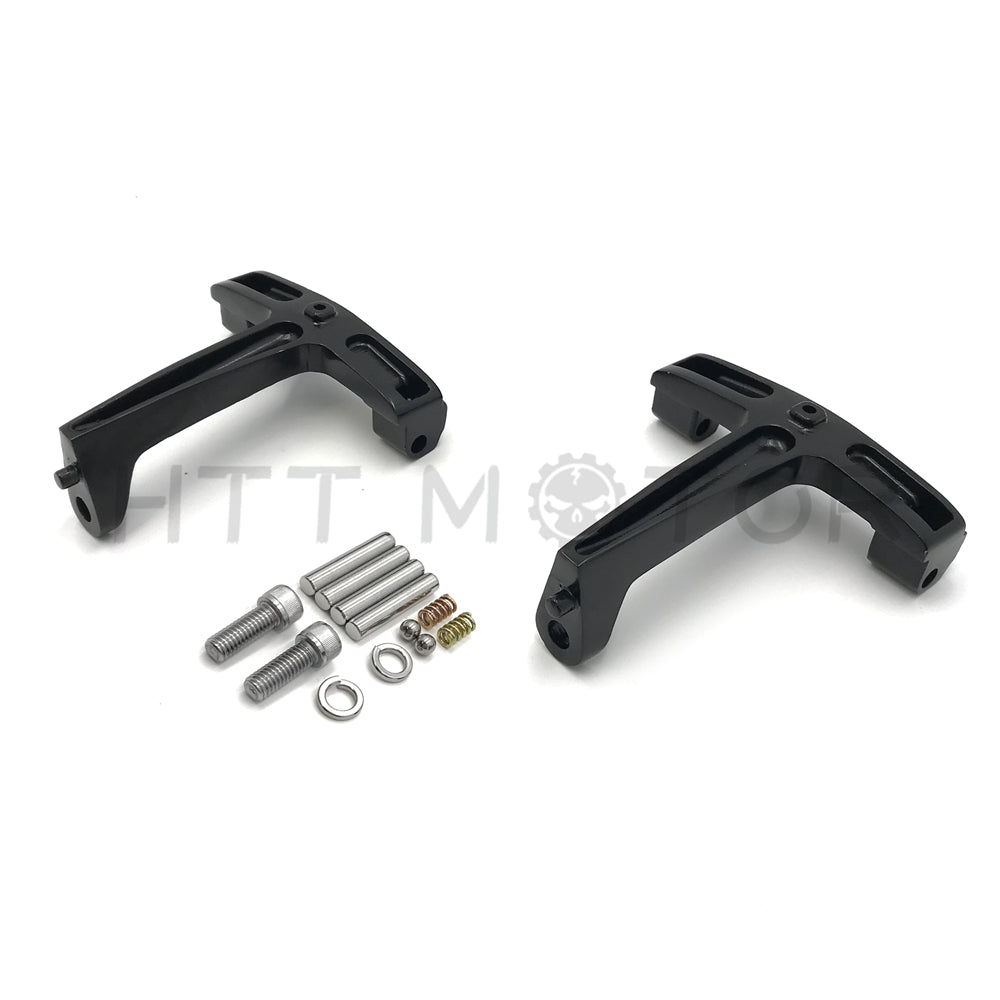 Passenger Floorboard Mount Bracket For Harley Touring 93-09 FLHR FLHS FLTR FLHX Black