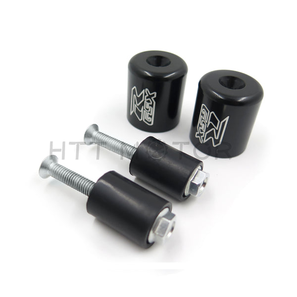 HTTMT- Handlebar Bar End Slider Rubber Black For Suzuki Hayabusa 99-11/Katana 600 89-08