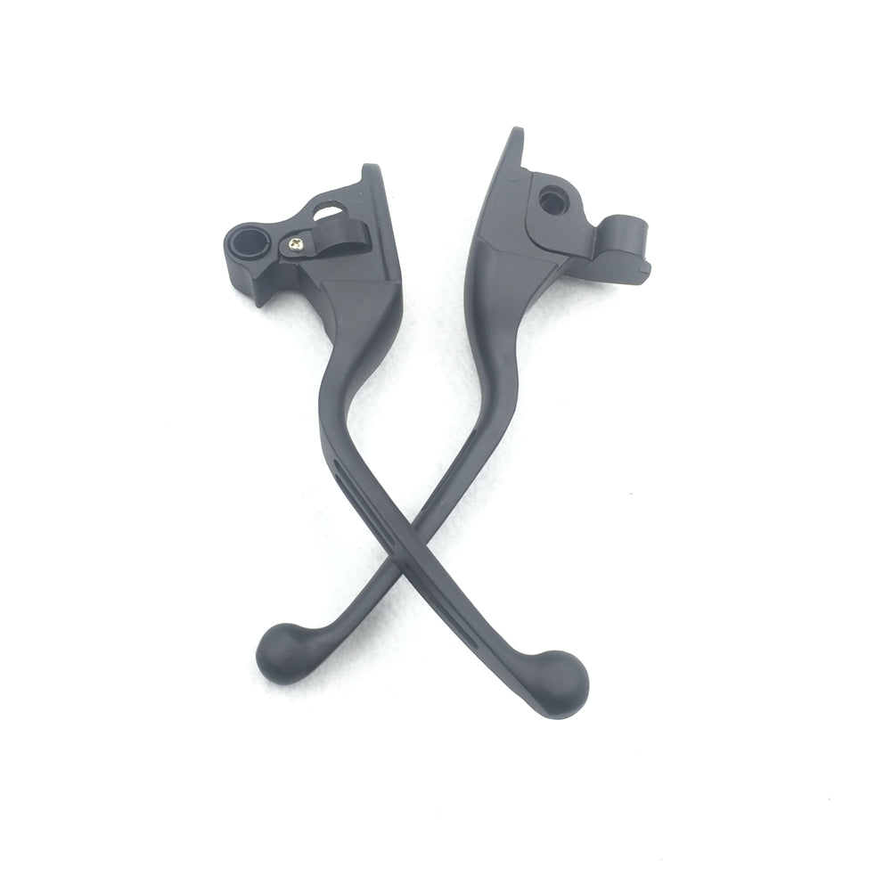 HTT Motorcycle Parts Black Brake Clutch Hand Levers For Harley 2008-2013 Touring and Trike models 2014-later FLHR and FLHRC (DOES NOT fit models equipped with hydraulic clutch)