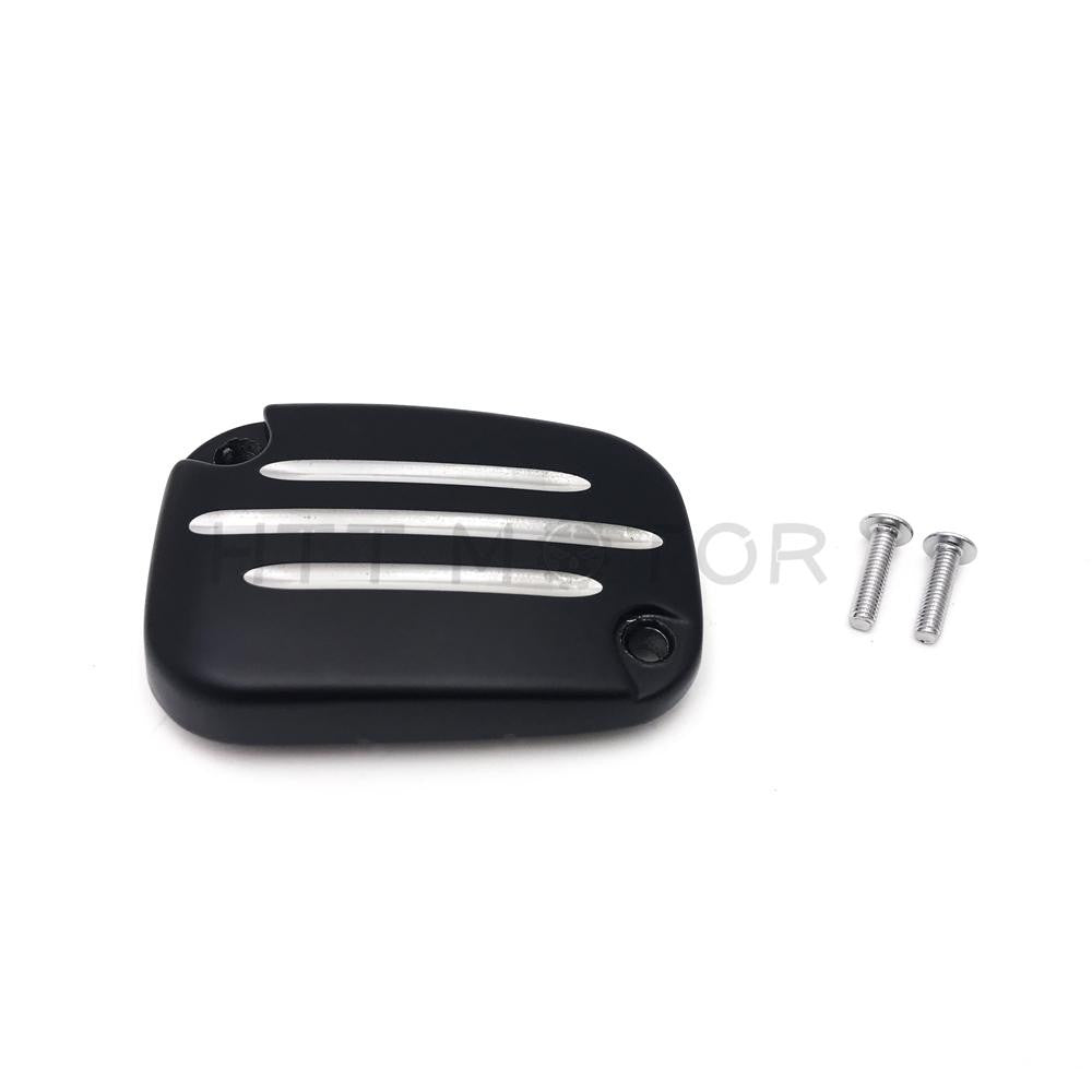 Front Hydraulic Clutch Master Cylinder Cover For 06-17 VRSC 14-16 Touring Groove