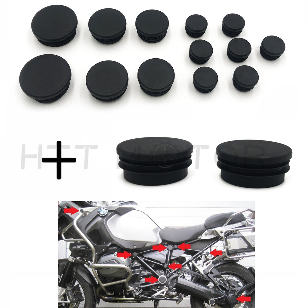 Frame Plug Set Hub covers (15 caps) for BMW R 1200 GS LC ADVENTURE ( 2014-19 )