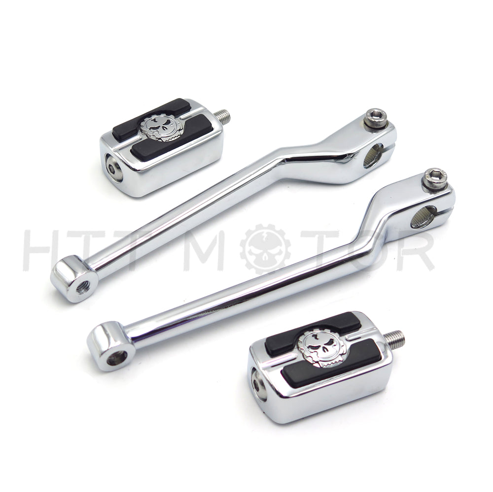 Motorcycle Heel Toe Shift Lever SKULL Shifter For Harley HD Touring Road King