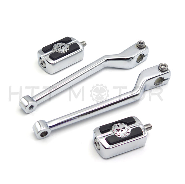 Motorcycle Heel Toe Shift Lever SKULL Shifter For Harley HD Touring Road King