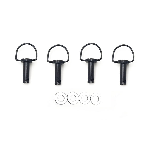 HTTMT- Fastener Hard Saddlebag Mounting Pin Stud Bolt Chrome For Harley Touring FLHX FLHR