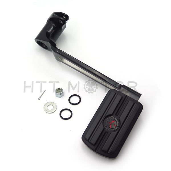 Brake Pedal Gear Skull Foot Peg Airflow Fit Harley 14-18 Touring Trike Road King