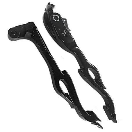 New Black Brake Clutch Flame Hand Levers Fit For 2000-2003 Honda CBR 954RR