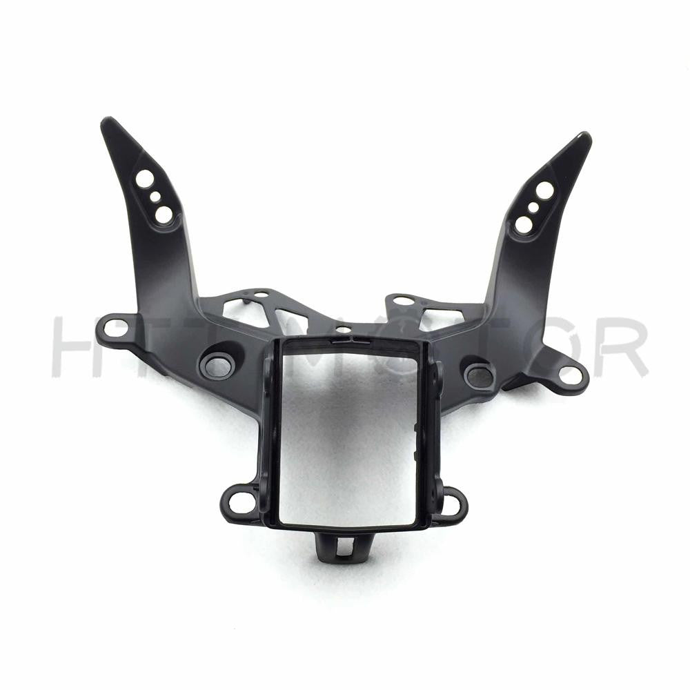 Black Front Head Cowl Upper Fairing Stay Brackets For BMW S1000RR 2009-2014