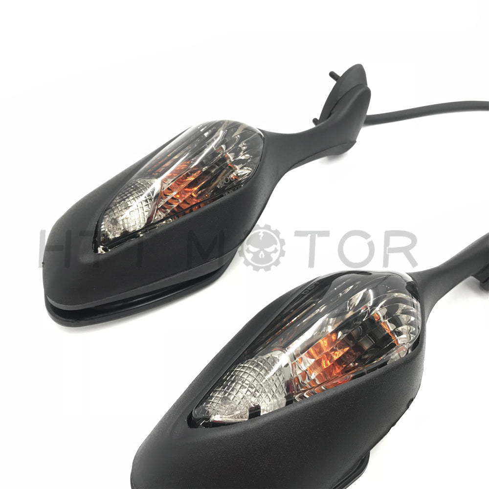 New Black Smoke side mirrors with turn signals For Honda CBR 1000RR (2008-2012)