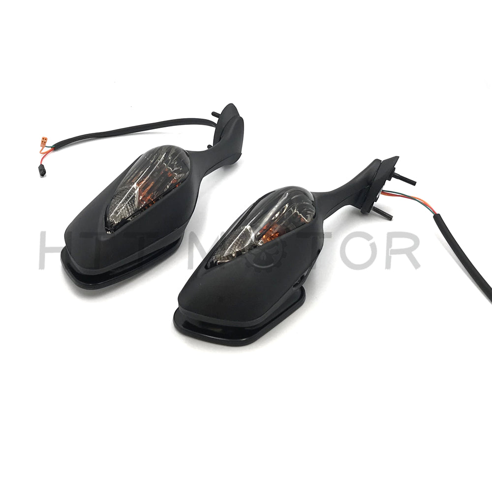 New Set Black side mirrors with turn signals For Honda CBR 1000RR (2008-2012)