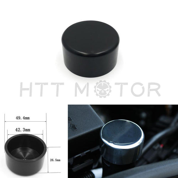 For 2010-2014 Chevrolet Camaro BILLET WATER OVERFLOW CAP Black