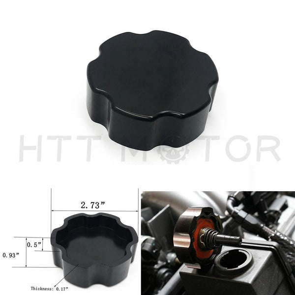 For 2010 - 2015 Camaro Billet Power Steering Reservoir Cap BLACK 11 12 2013 2014