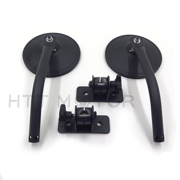 HTTMT- Mirror Relocation Pair Jeep Wrangler TJ JK 1997-17 Black Quick Release