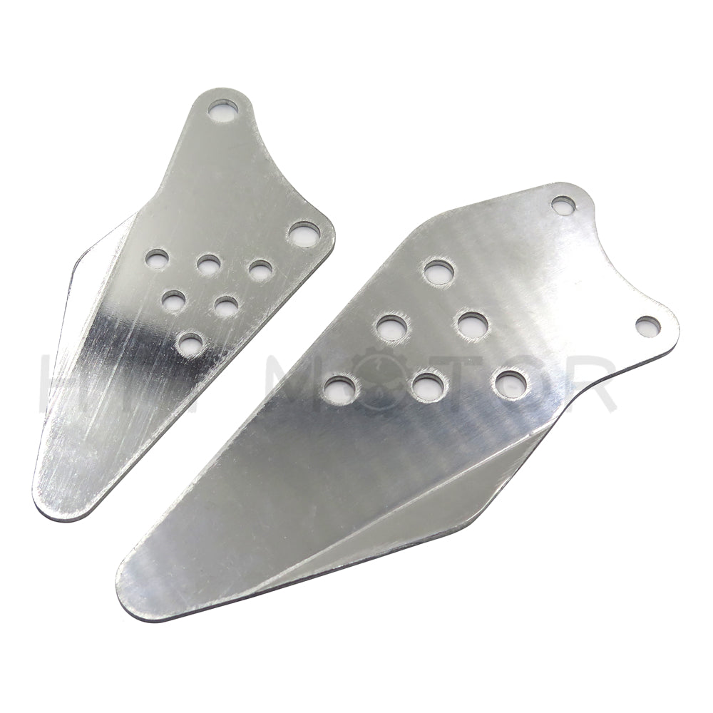 HTTMT- SILVER FRONT RIDER FOOT REST PEG BRACKET FOR Kawasaki Ninja