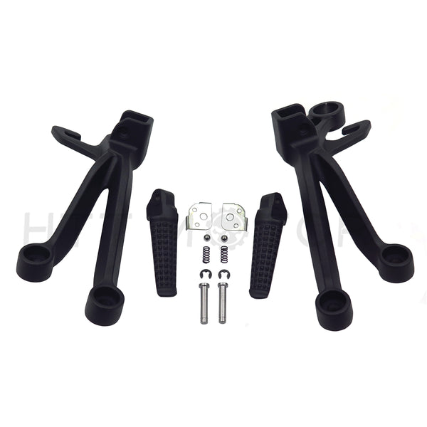 HTTMT- Foot Rest Pegs Brackets For 2003-2004 Honda F4 Rear Matte Black