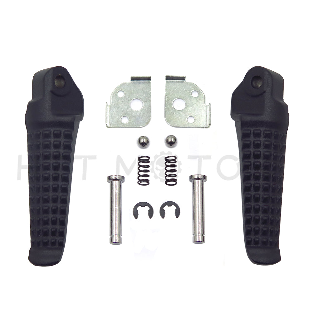 HTTMT- Motorcycle Rear Foot Peg Footrest for Honda CBR600F4 2003-2004 Matte Black