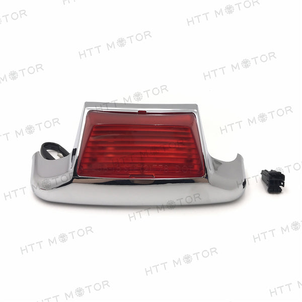 HTTMT- Rear Red LED Fender Tips Lights For Harley 1980-2008 Touring Softail FLSTC FLHT - HTT Motor
