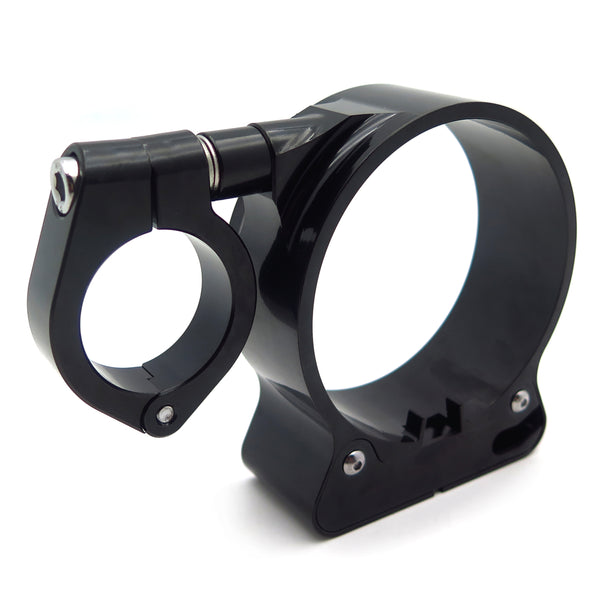 USMT447-004-BK- Side Mount Speedometer Relocation Bracket Compatible With Harley Sportster XL 883 1200 Black