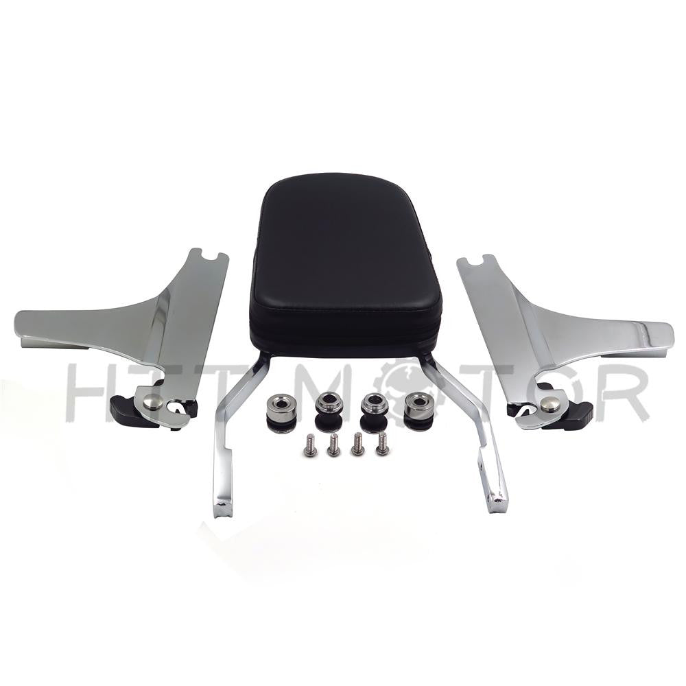 Detachable Sissy Bar Backrest For Harley Softail Models - Easy Install Passenger Comfort