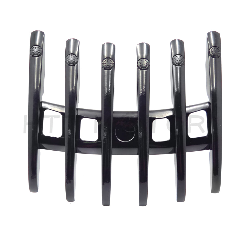 Skull Stealth Top Luggage Rail Rack for Harley Touring Tour Paks Tour Packs Black