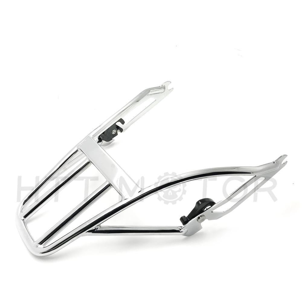 Chrome Detachable 2-Up Luggage Rack For Harley Street 500 750 XG500 XG750 15-17