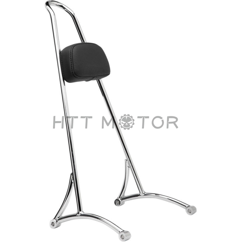 HTTMT- 20" Tall Chrome Sissy Bar for 2004-2015 Harley Sportster Nightster Iron