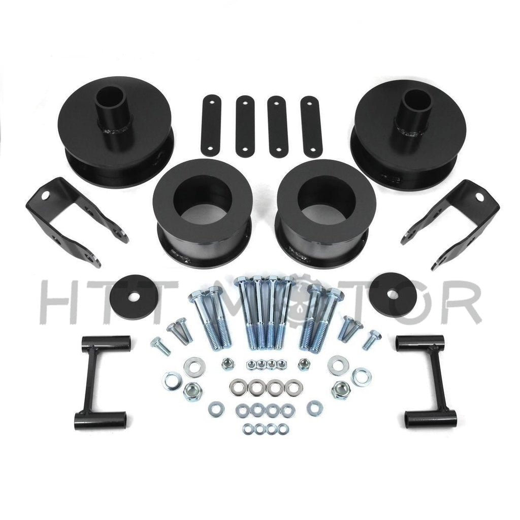 HTTMT- For 07-16 Jeep Wrangler JK Rubicon Unlimited 2.5" Full Lift Kit Shock Extenders
