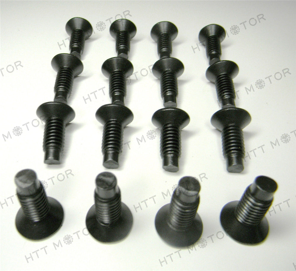 HTTMT 16 Each Jeep Wrangler TJ YJ CJ Windshield Frame Torx Screws / Bolts / Fasteners