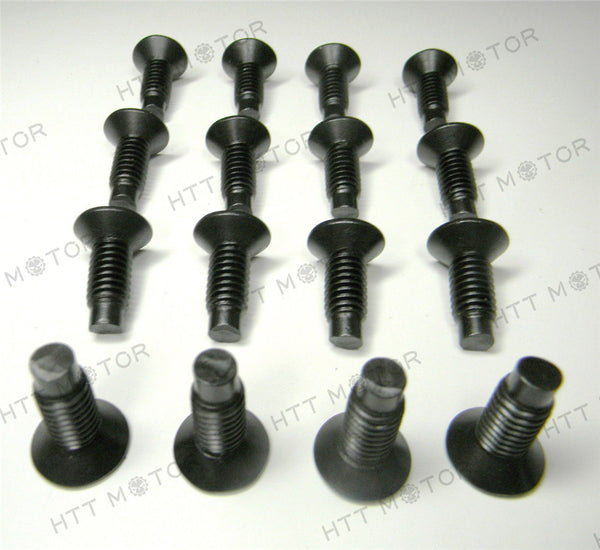 HTTMT 16 Each Jeep Wrangler TJ YJ CJ Windshield Frame Torx Screws / Bolts / Fasteners