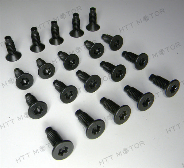 HTTMT 20 Each 1976-2006 JEEP CJ / YJ / TJ WRANGLER WINDSHIELD HINGE TORX BOLTS *NEW*